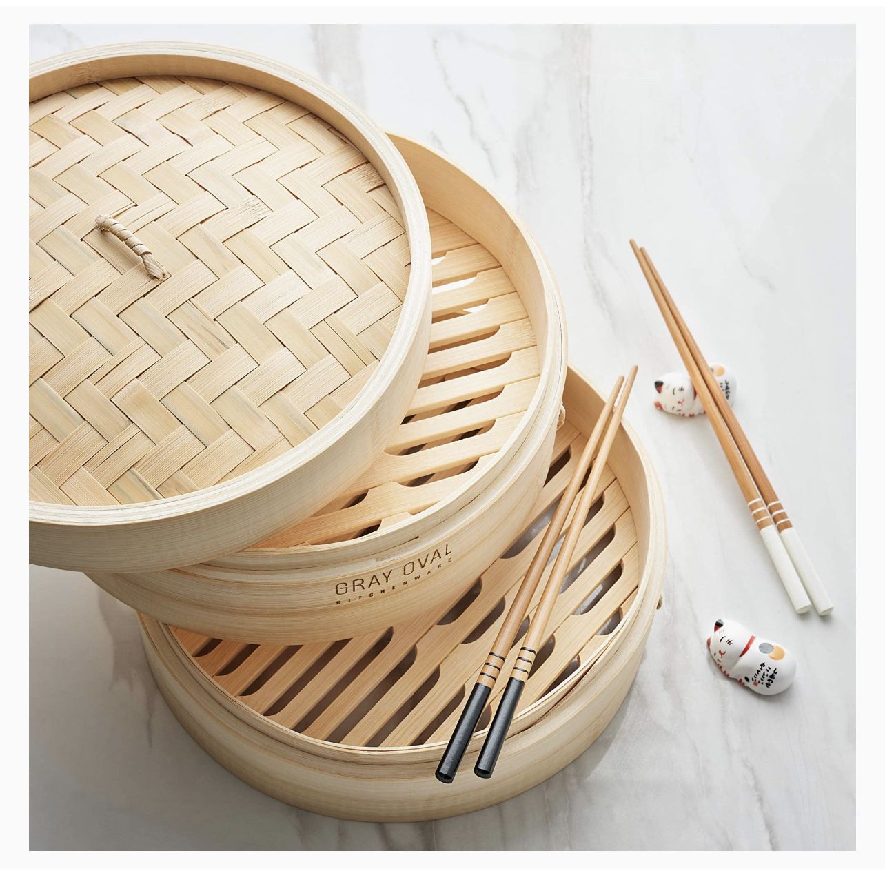 Bamboo Steamer Basket
