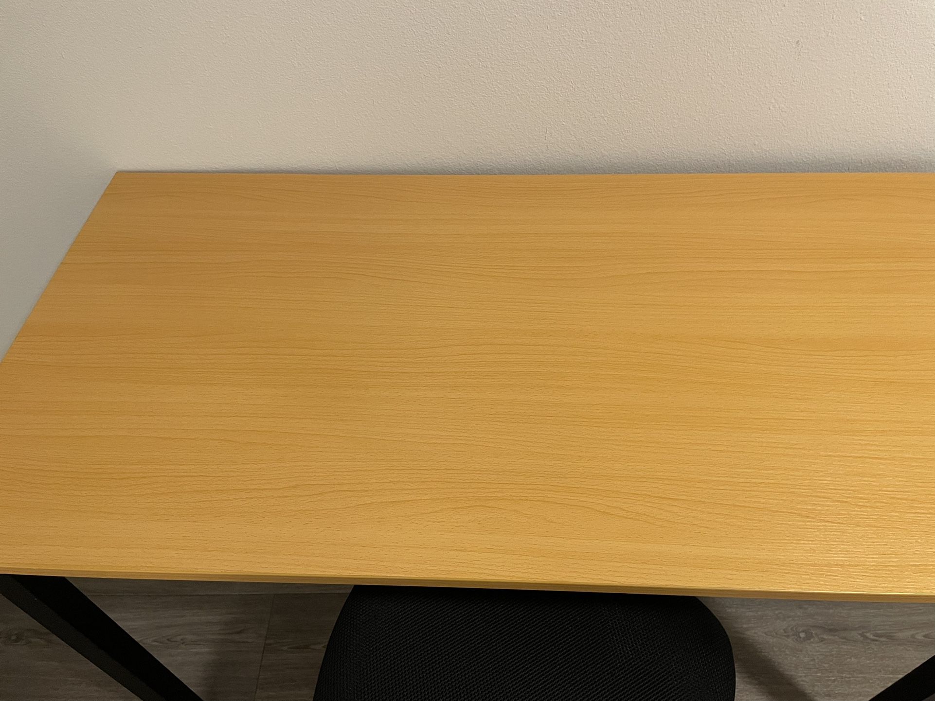 Desk and chair