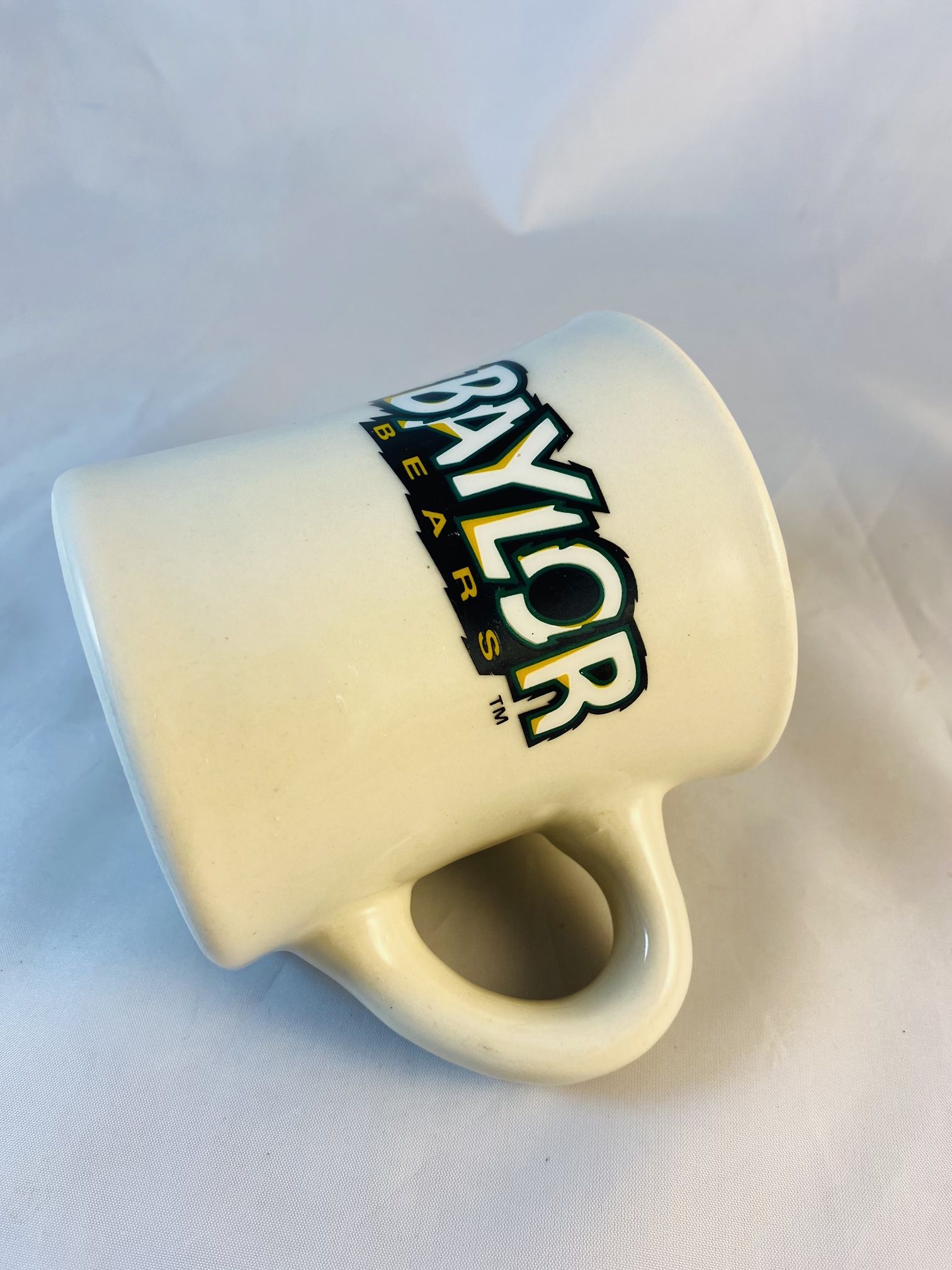 Vintage Baylor University Bears Coffee Tea Mug Cup NCAA Thick Ceramic (Pre-Loved)