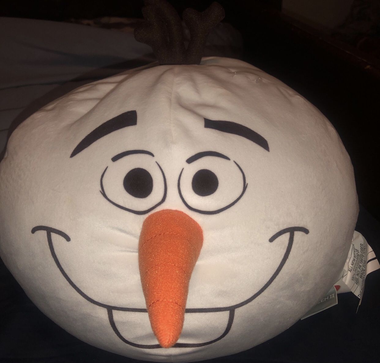 Frozen 2 Olaf Cloud Pillow