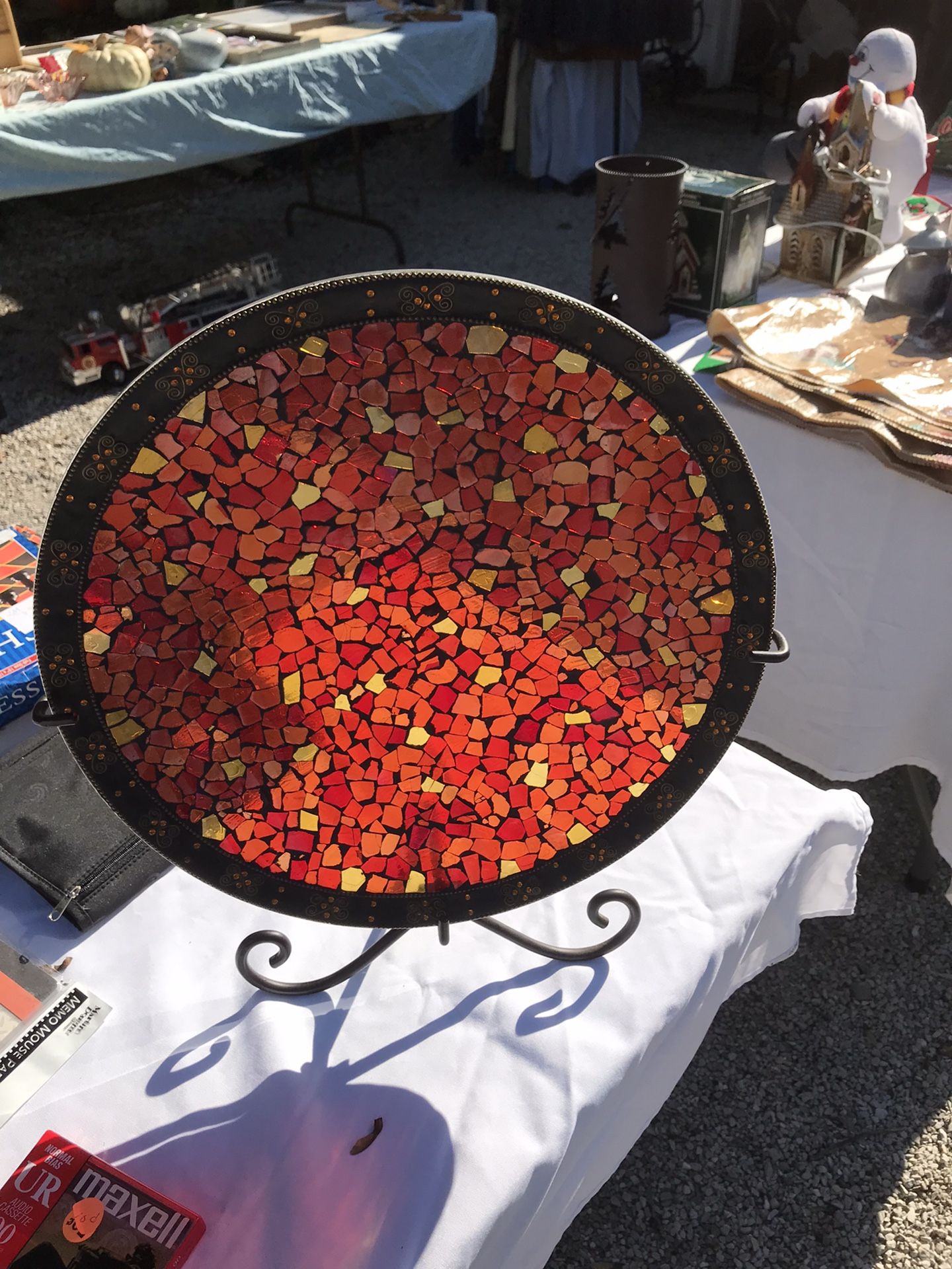 Stain Glass Plate
