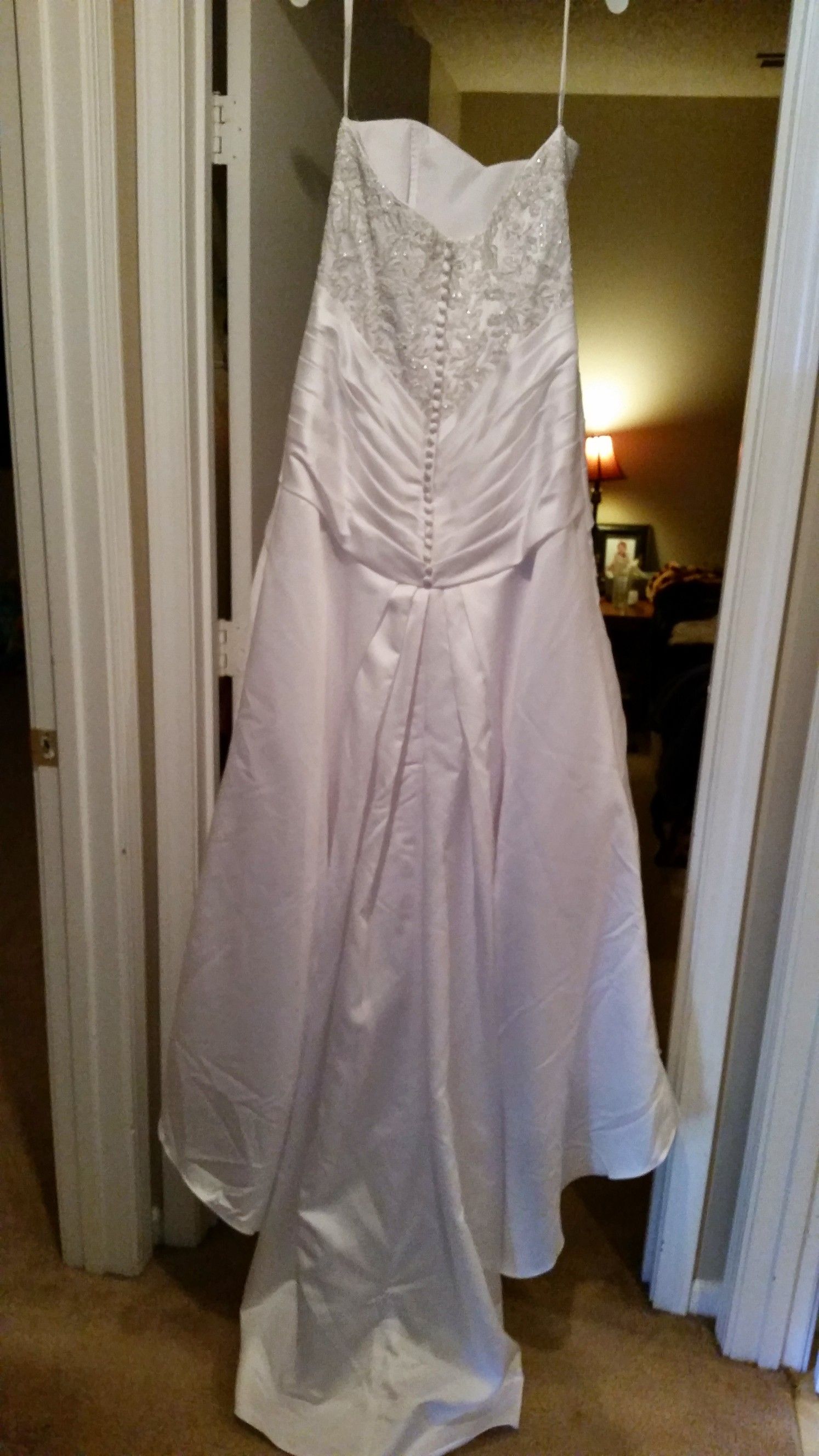 David's Bridal wedding dress