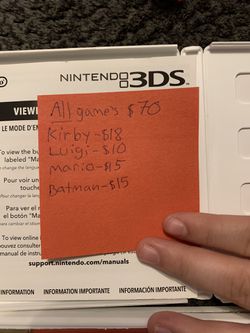 Nintendo 3DS Games  Thumbnail