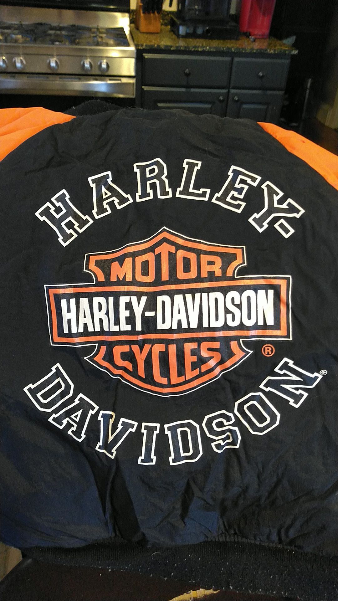 Reversable Harley Davidson kids jacket
