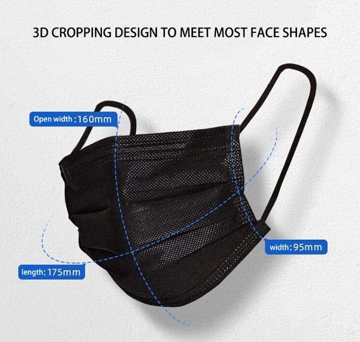50 Disposable Face Masks