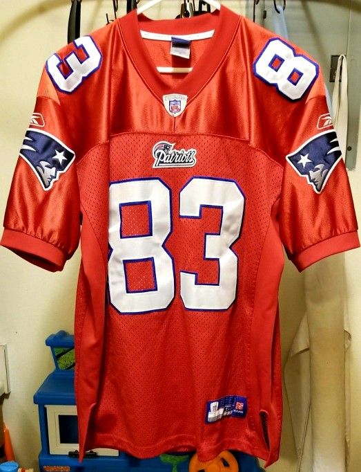 NFL New England Patriots Wes Welker#83 Stitched Jersey Brand Reebok Size 50
