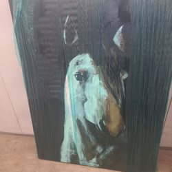 Z Gallerie Horse Painting  Thumbnail