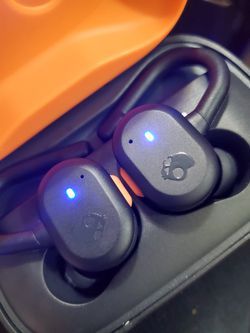Skullcandy Push Active True Wireless In-Ear Earbud - True Black/Orange

 Thumbnail