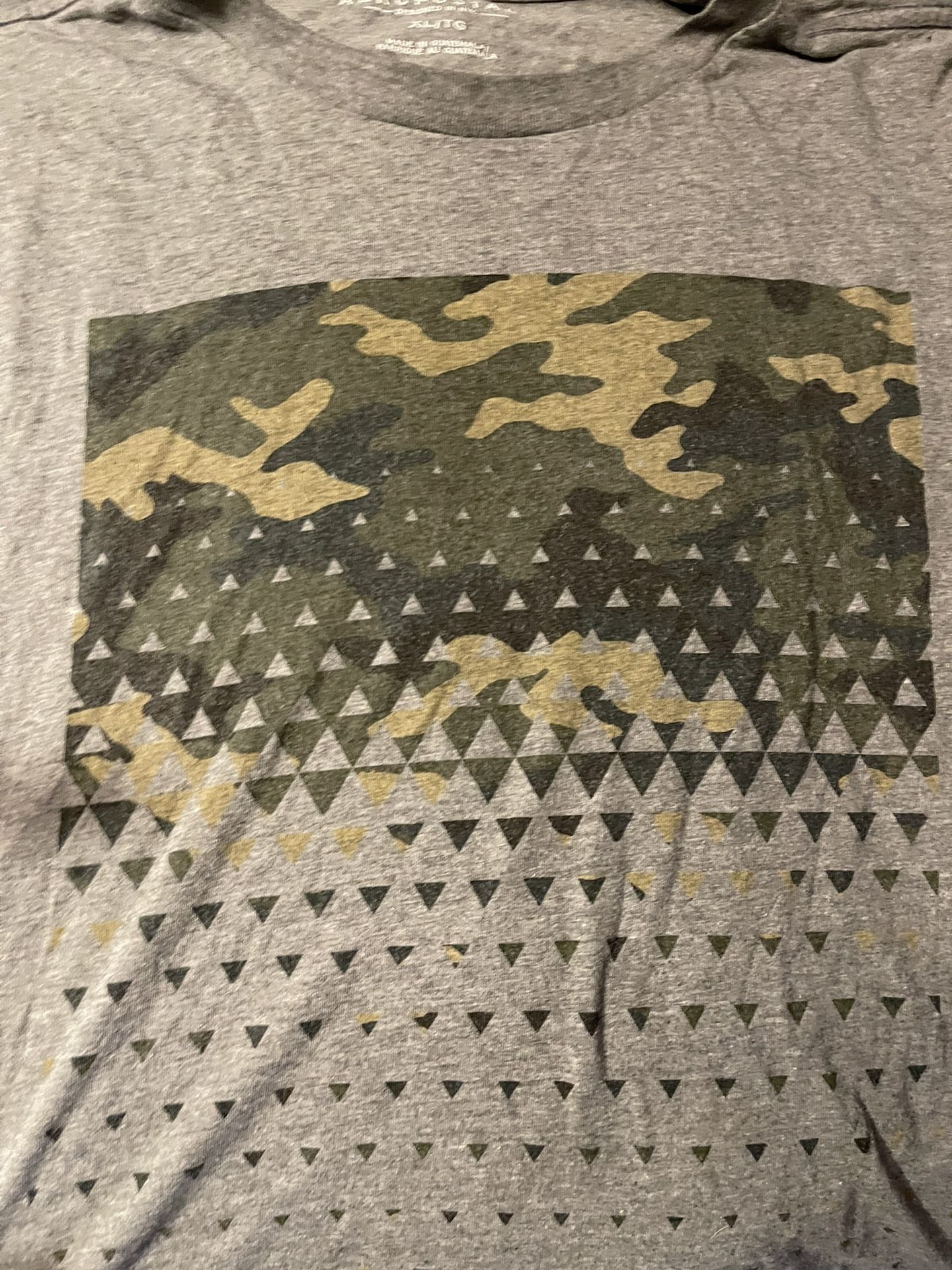 Mens Aeropostale Camo Tee X-Large