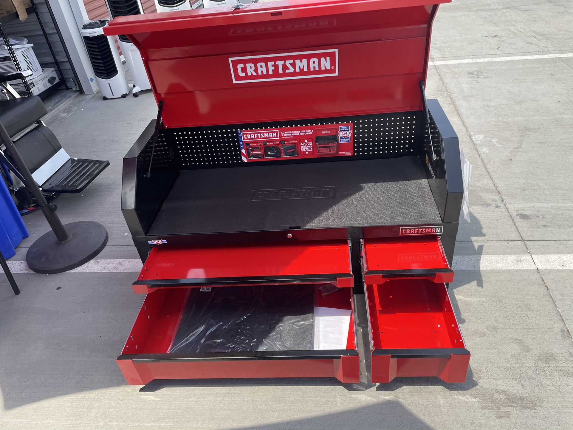 Me Llegó Esta Caja De Herramienta Craftsman Profesional Nueba Con 2 Llaves Mide 54 Pulgadas Valley Premiere Storagecdetras Del Pollo Loco En El Ce