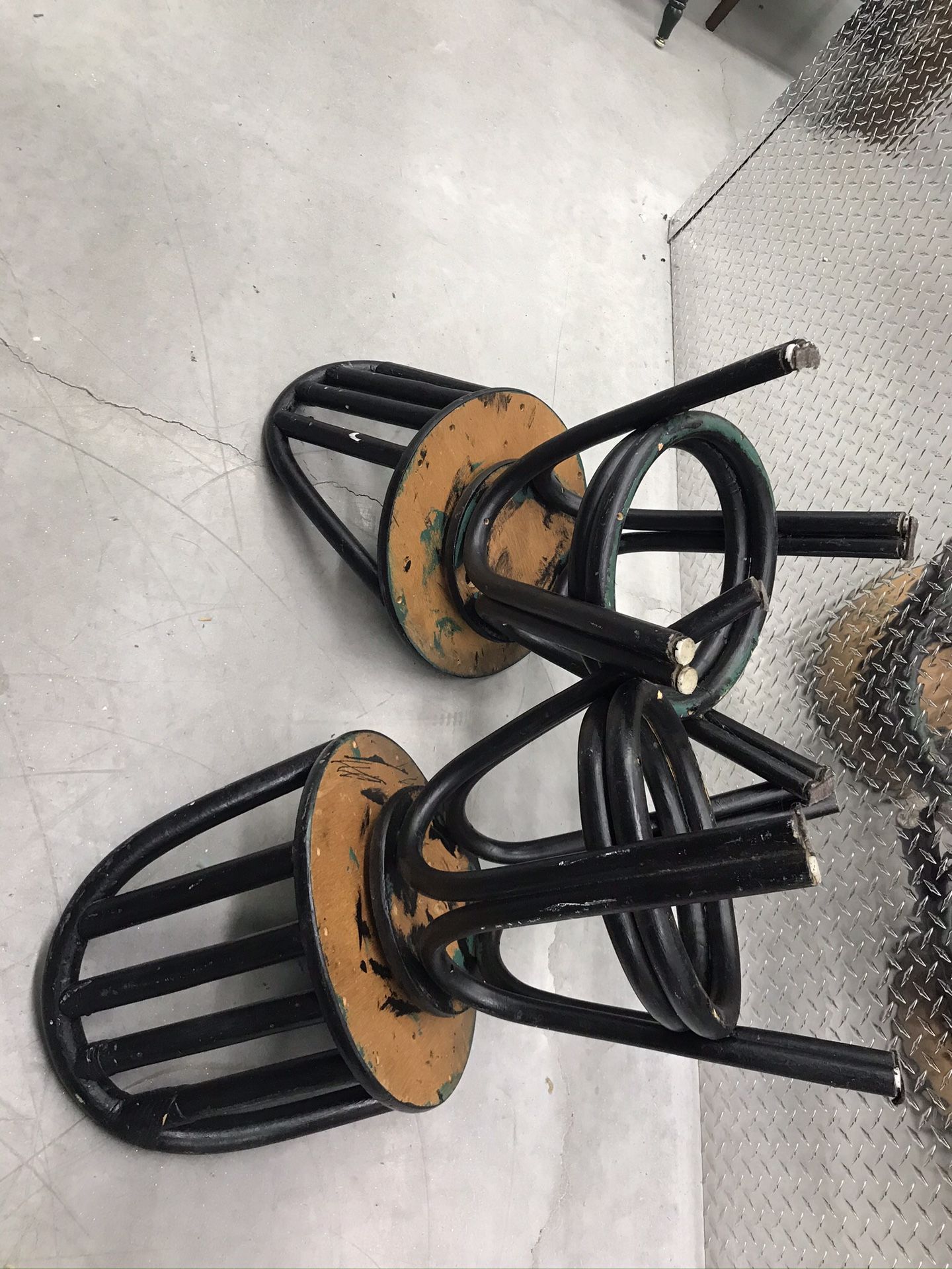 Pair Of Swivel Bar Chairs
