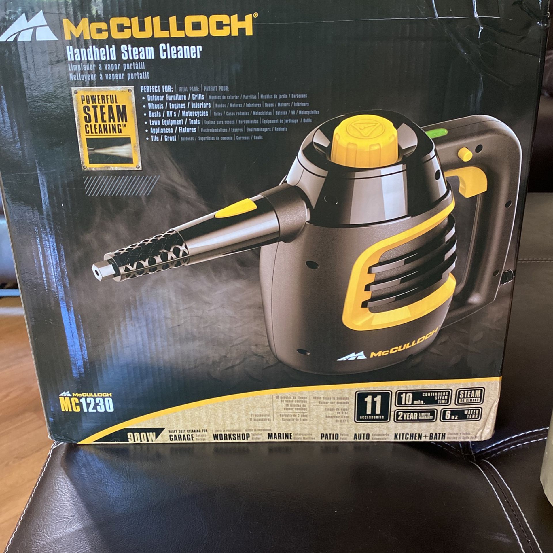 McCulloch Handheld Steam Cleaner