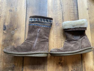 Clarks Girls Toddler Winter Snow Boots - Size 11.5 UK, 12 US Thumbnail