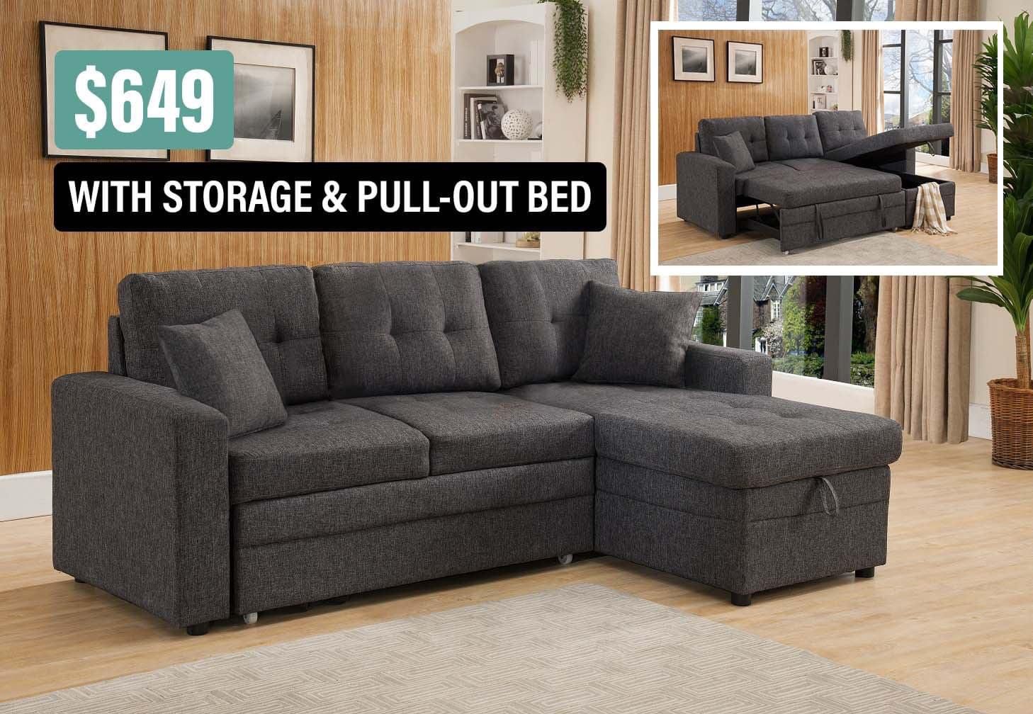 Pull Out Sofa Bed!