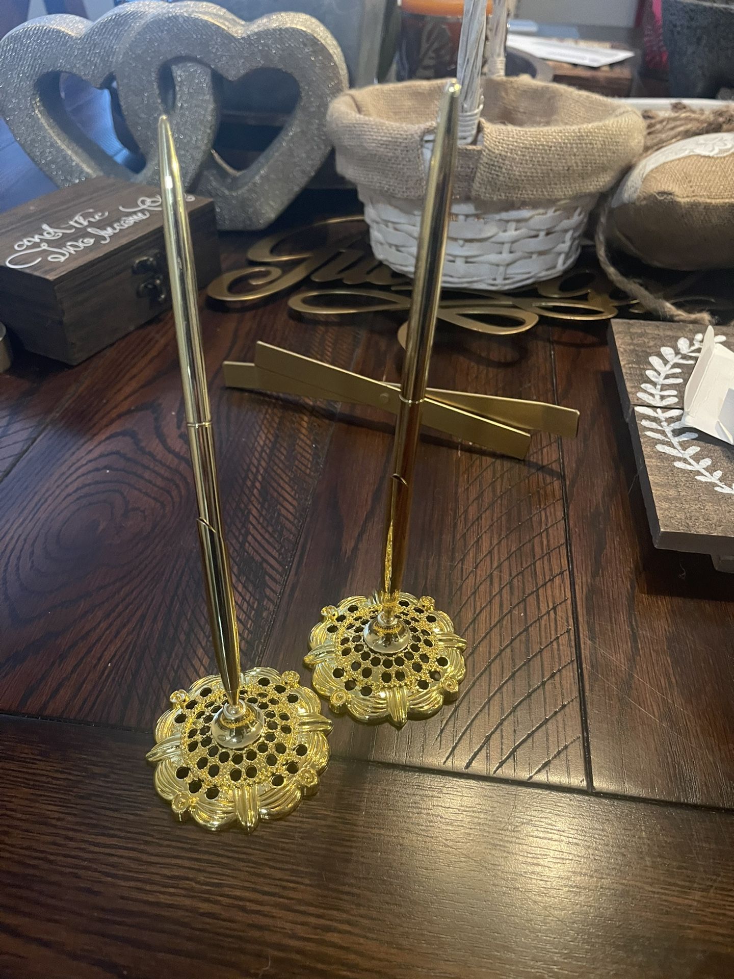 Wedding Decor - Guest Book Table Decor