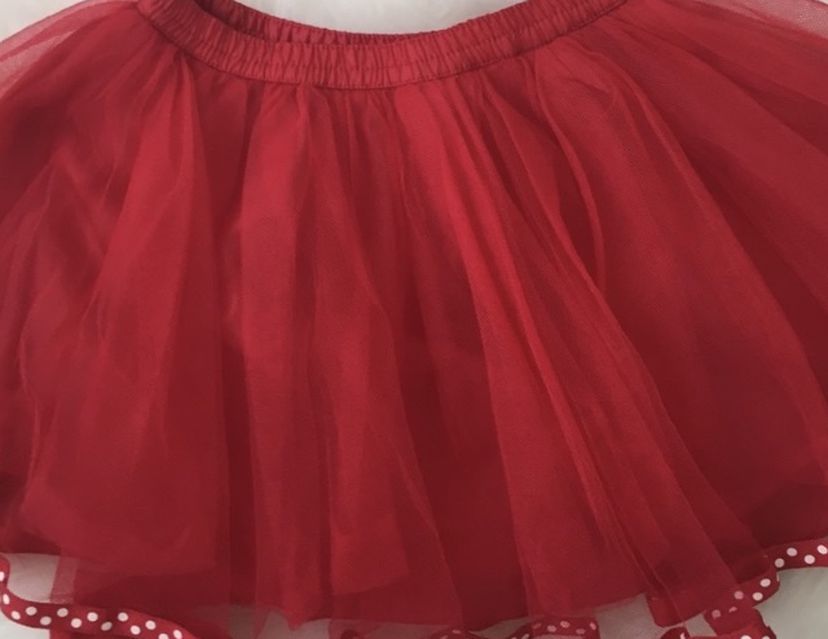 Gymboree Red Tutu Tulle Skirt