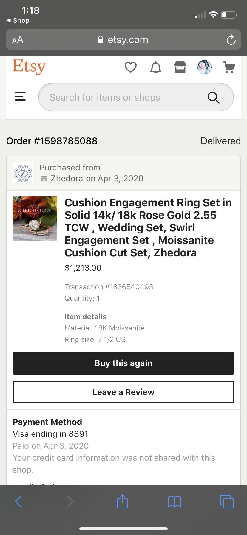 Wedding set