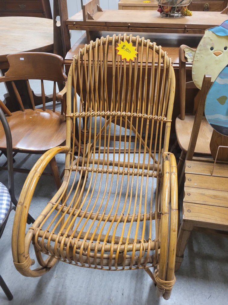 Rattan Rocking Chair 