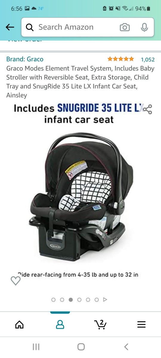 Baby Stroller With Carseat