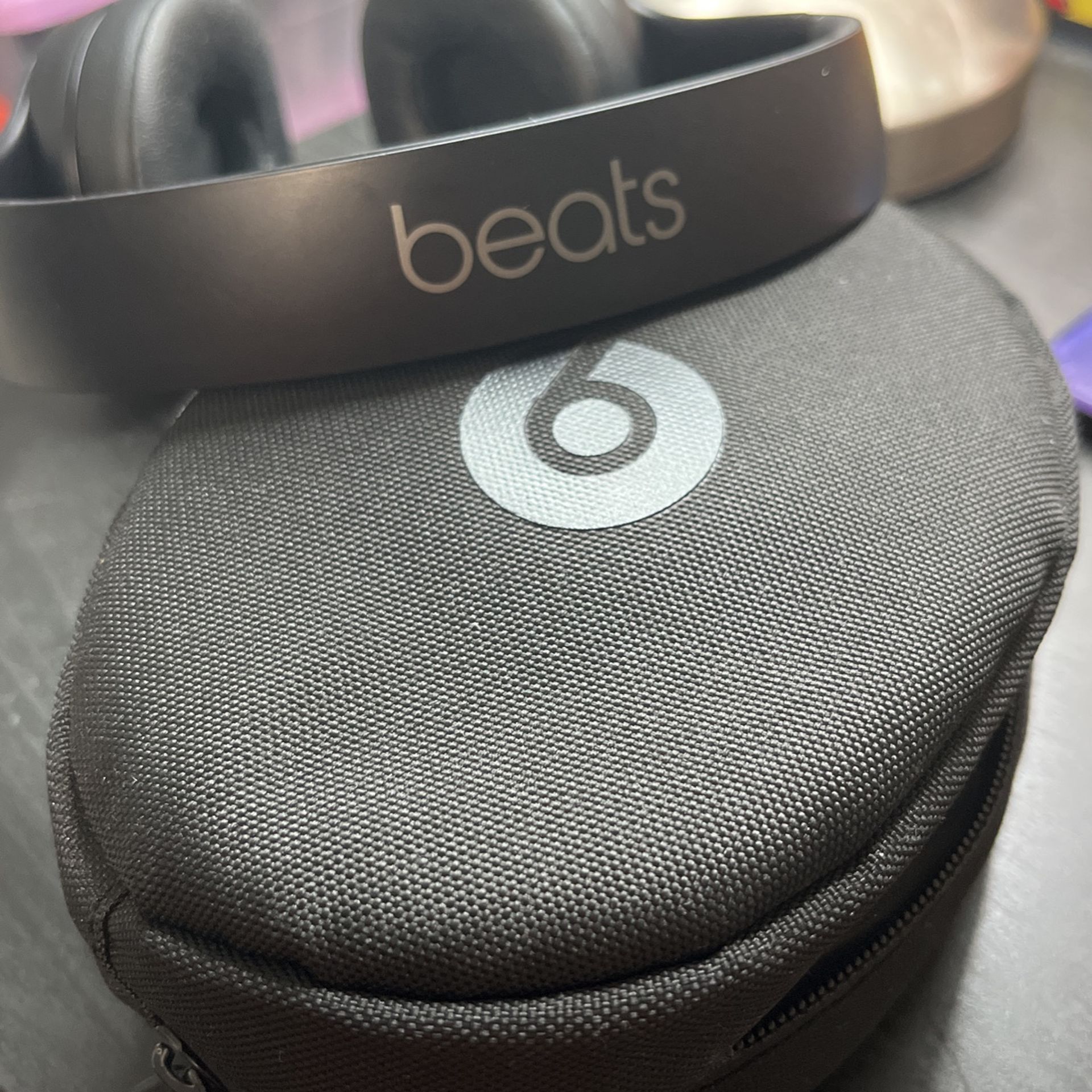 All Black Beats Solo 3 Headphones Matte Black