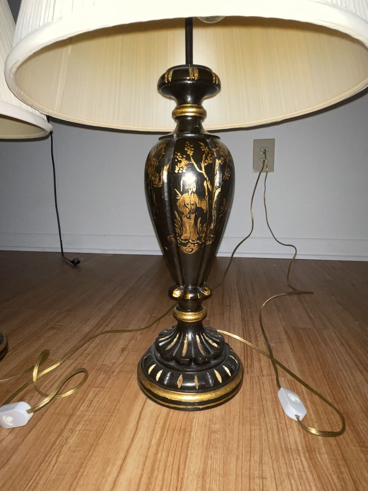 Antique japanese lamps