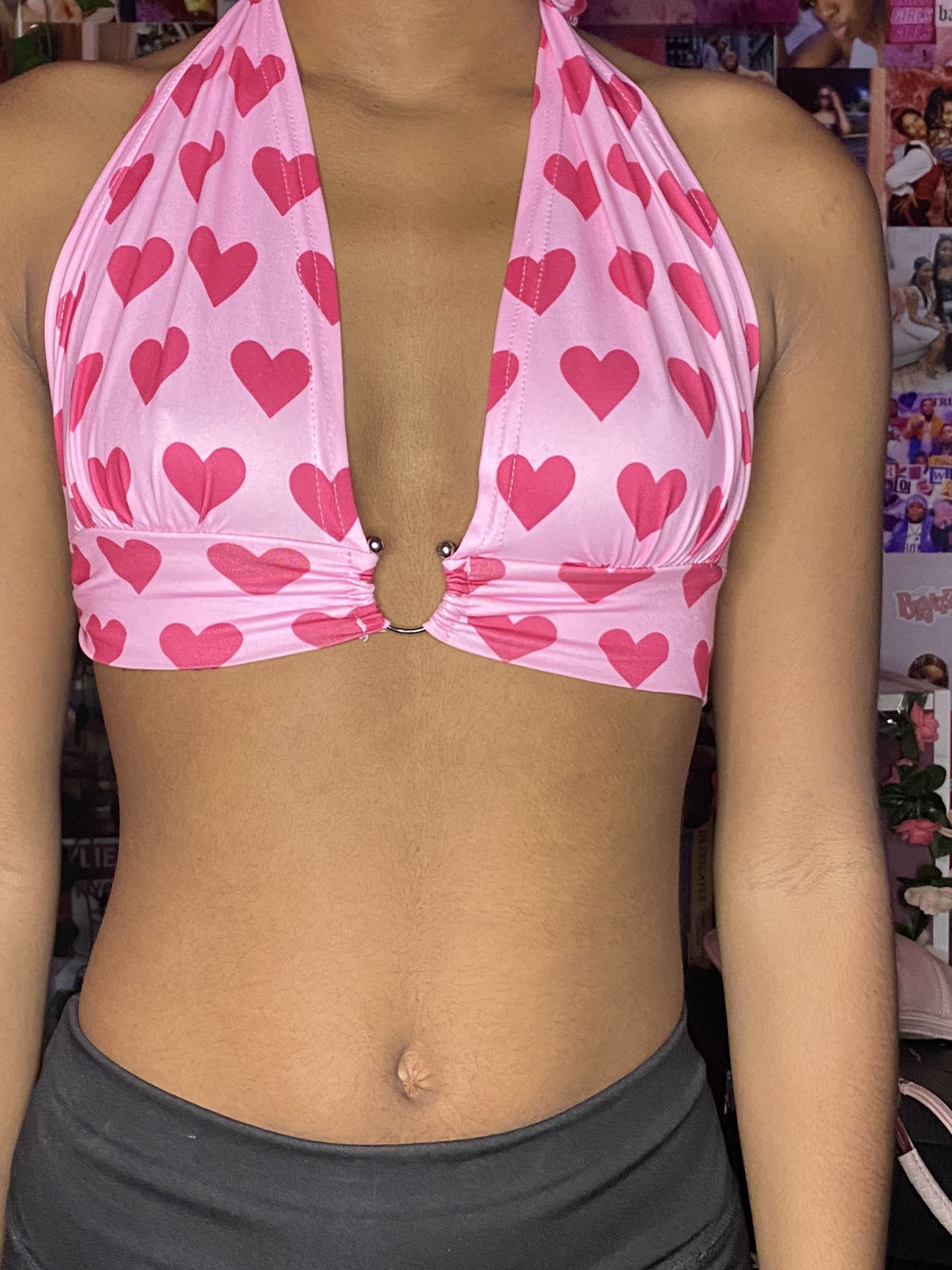 Tie up Halter neck