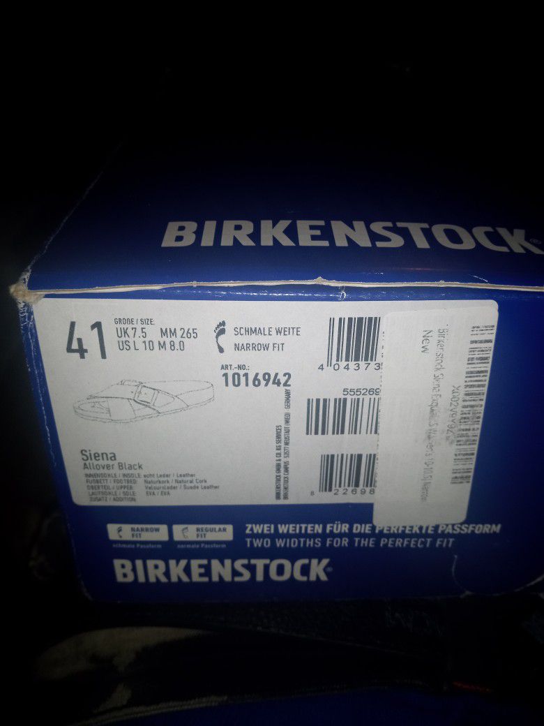 Birkenstock Black New Style
