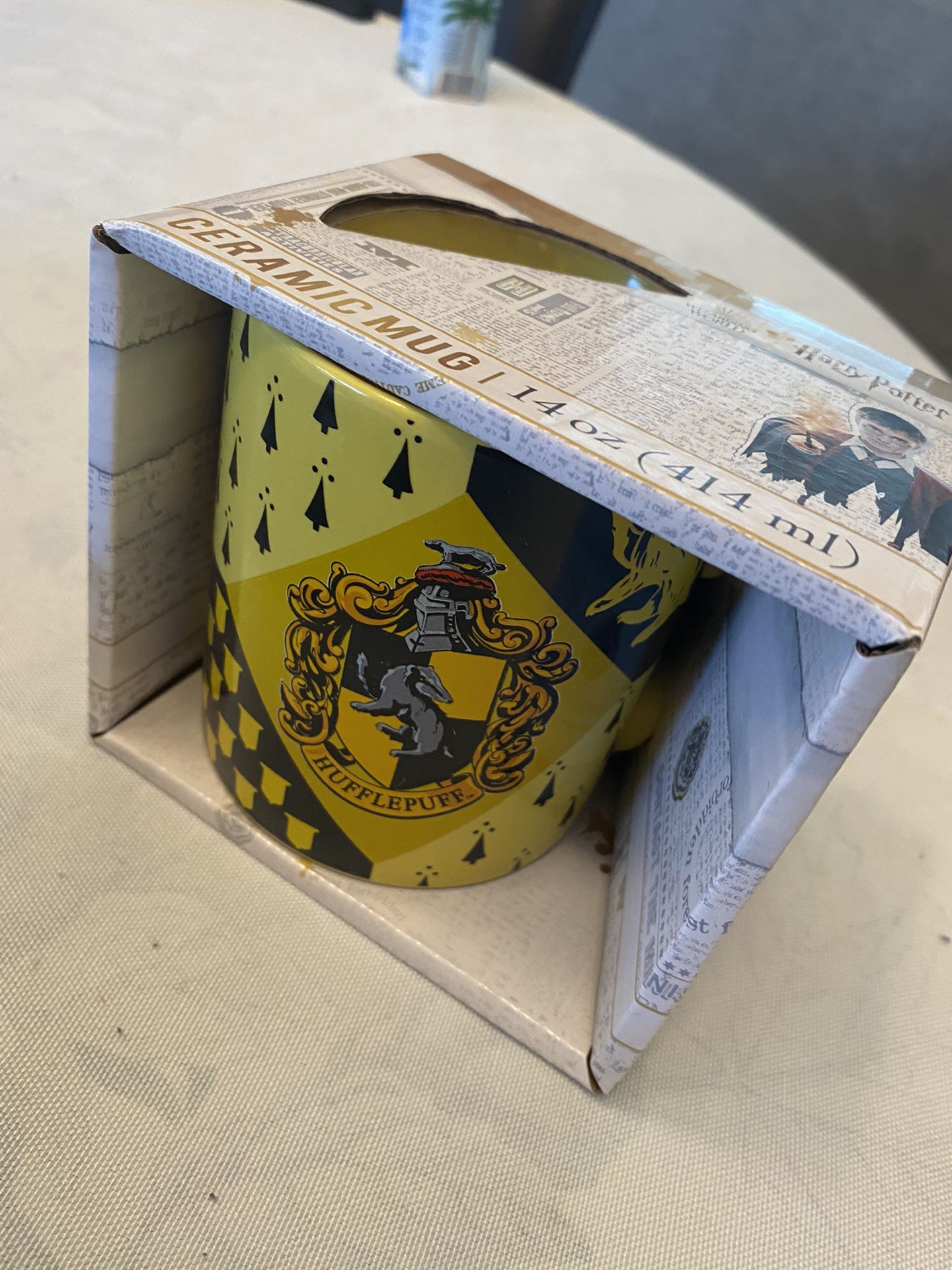 Harry Potter Coding Wand, Hufflepuff Mug, Notebook, Hogwarts Letter Lunchbag