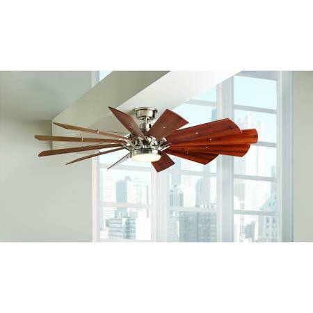 Trudeau 60 Led Indoor Brushed Nickel Ceiling Fan For In Plantation Fl Offerup - Home Decorators Collection Trudeau 60 In