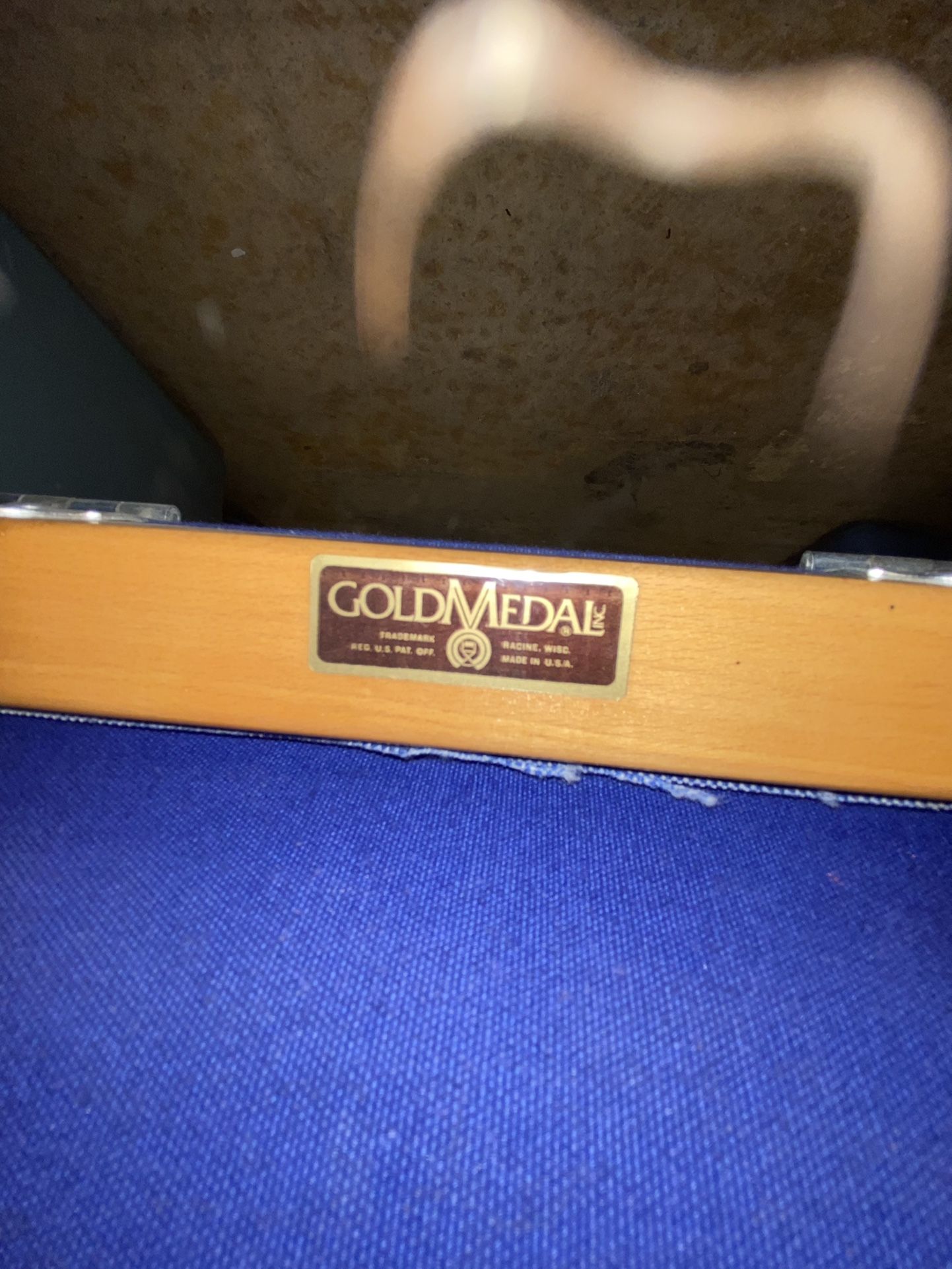 Gold Metal Inc Folding Directors Chair