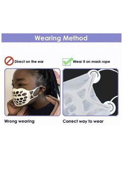 Silicone Breathable Face Mask Bracket, Certified, White Thumbnail
