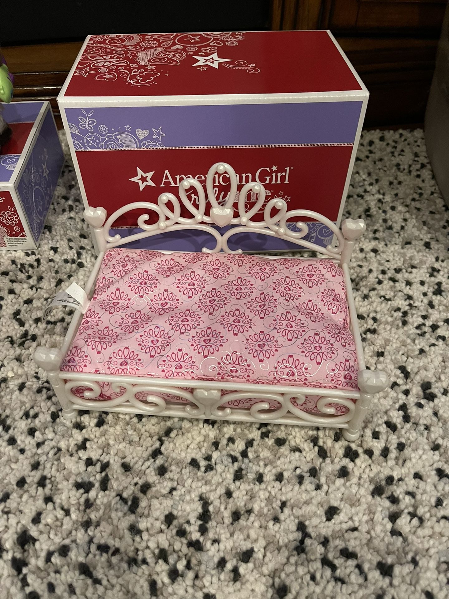 American Girl Pet And Bed