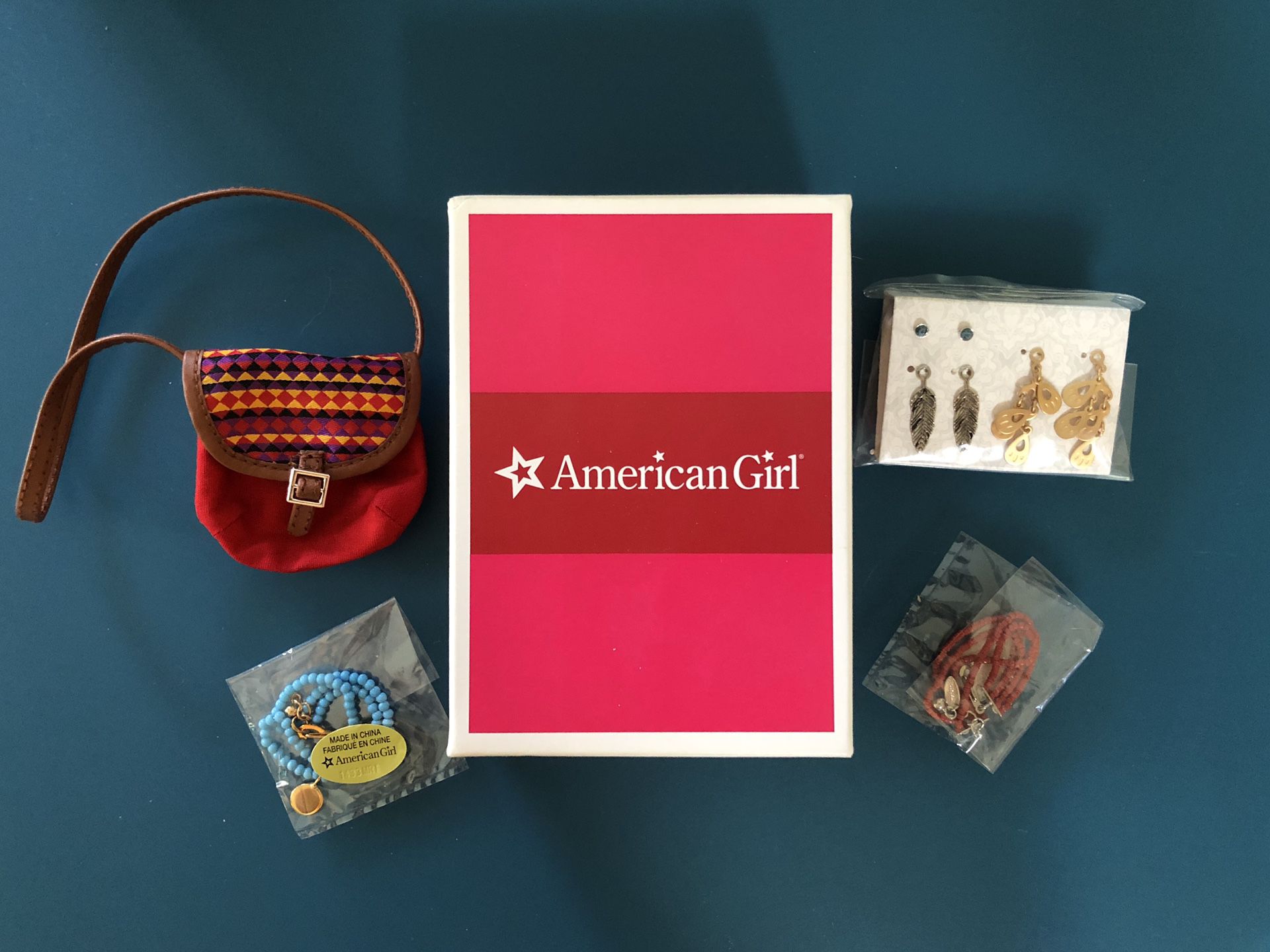 American Girl Doll - Saige’s Accessories - Brand New In Box Complete