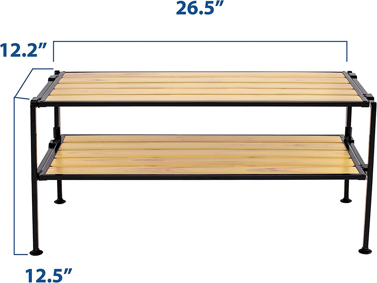 3x Multi Tier Shoe Rack Seville classics