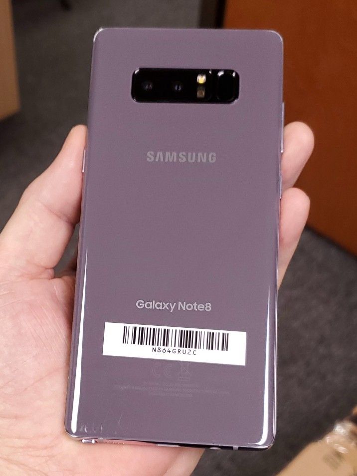 Telefono Desbloqueado Samsung Note 8 para todos los Operadores