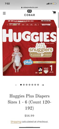 Diapers Size 1 Thumbnail