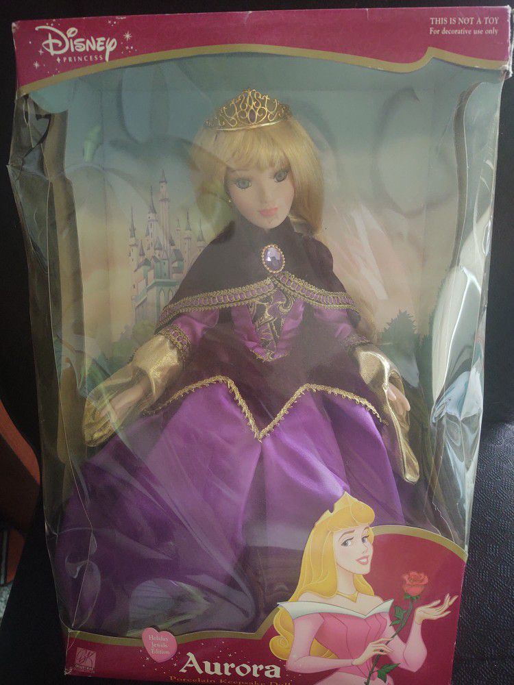 Disney Princess Aurora Holiday Doll 