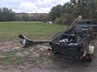 Duck Boat With Mud motor  Thumbnail