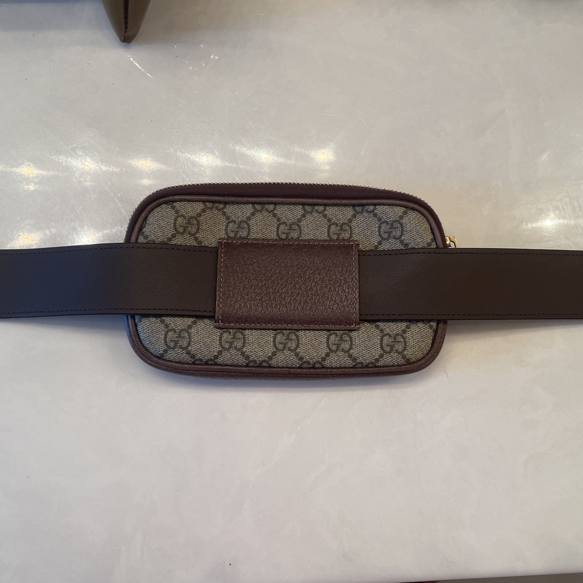 Gucci GG Supreme Monogram Ophidia Belted Bag
