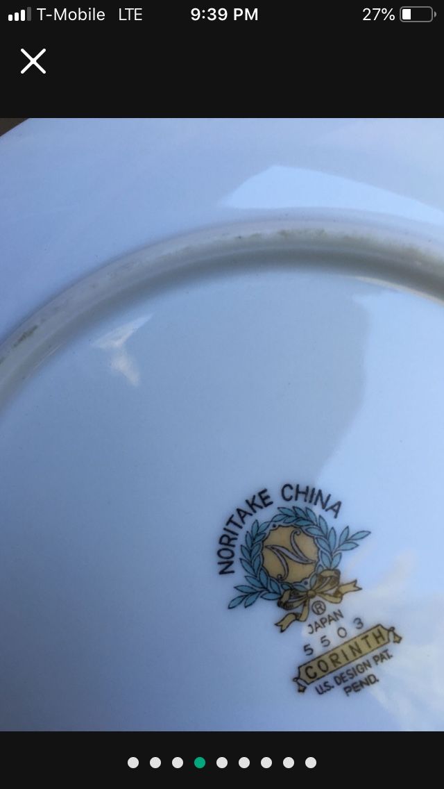 24 piece Noritake China set