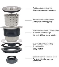 Sink Strainer Replacement  Thumbnail