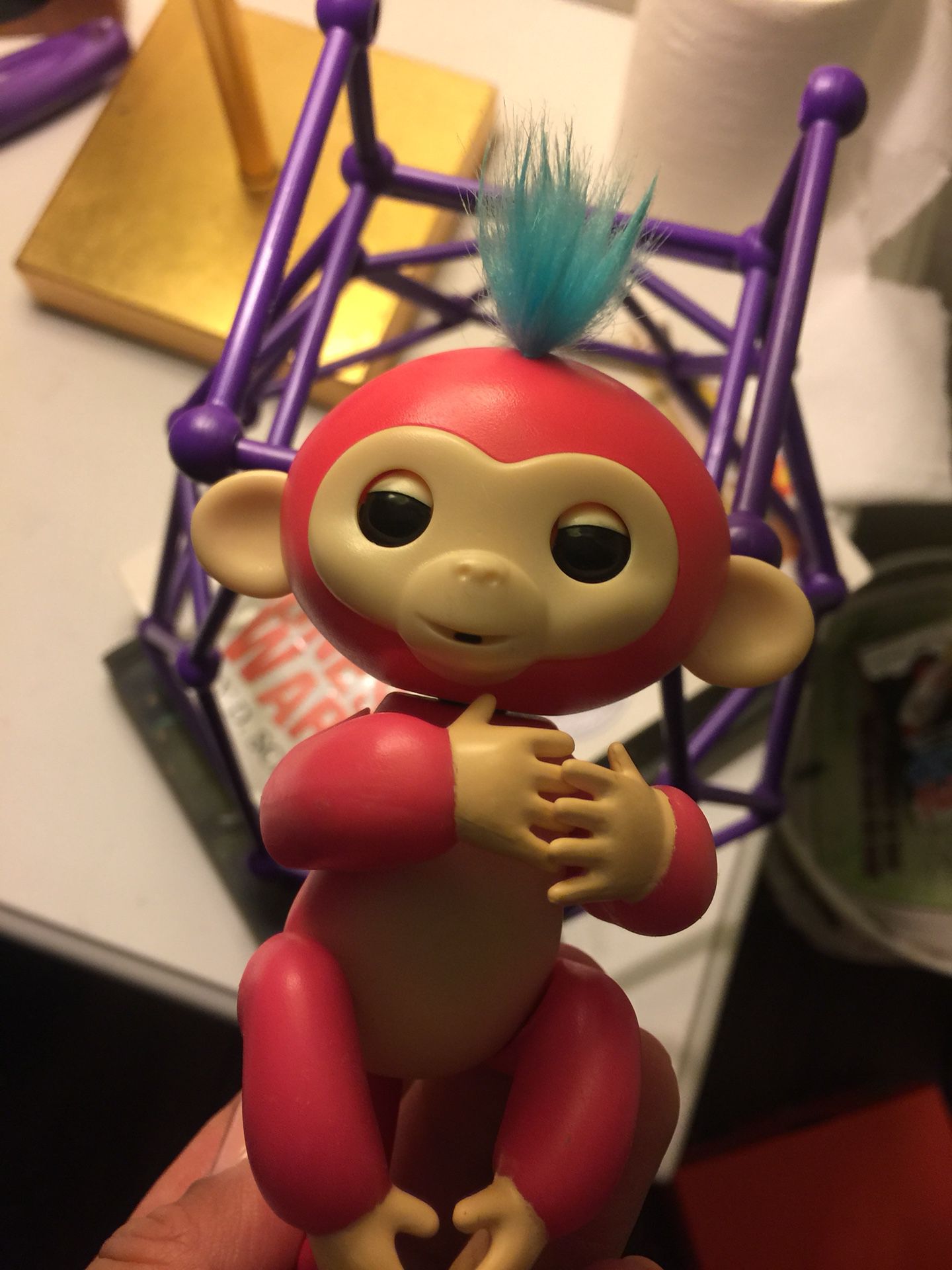 Fingerling Interactive Monkey with Monkey bars