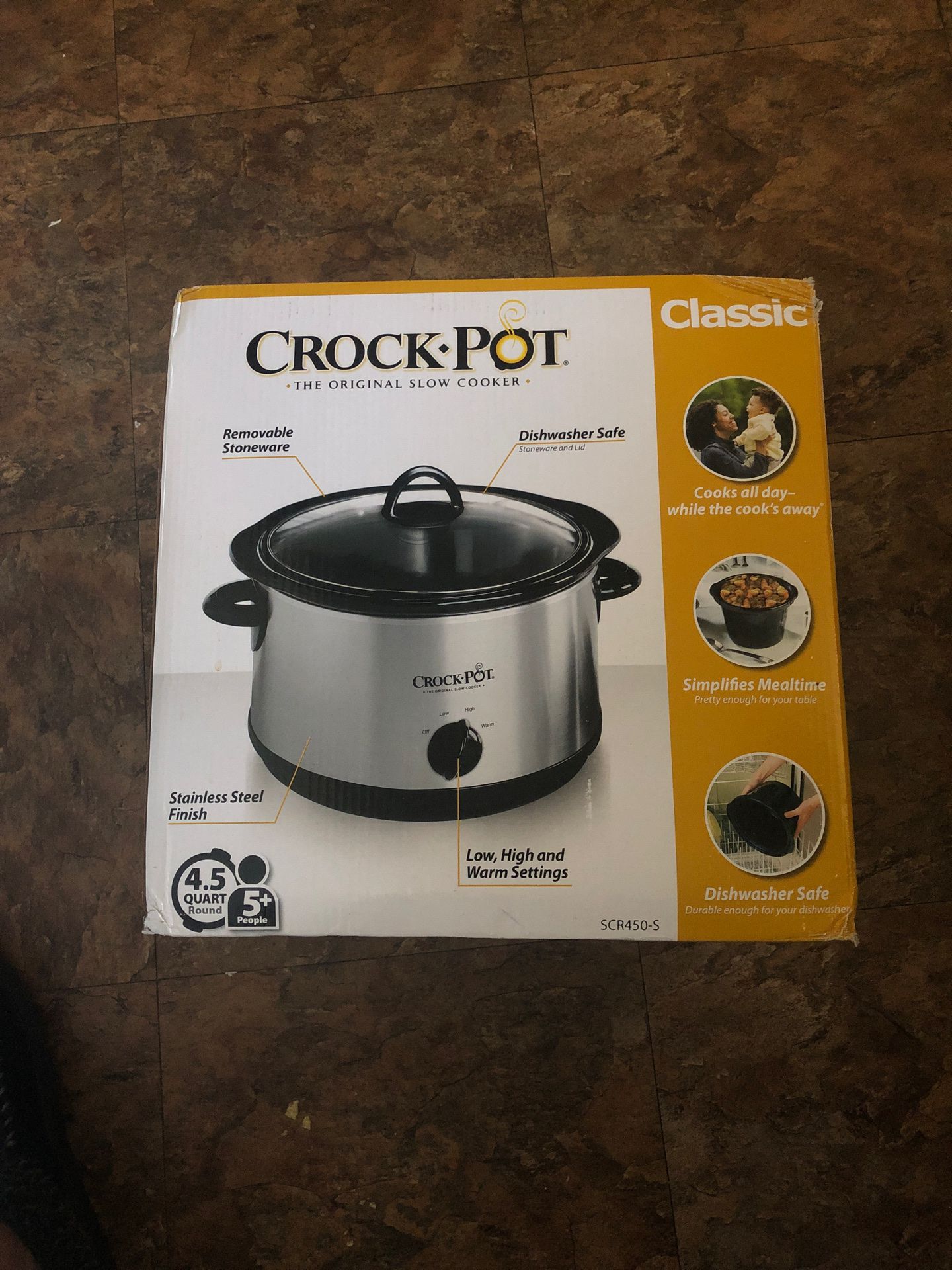 Crockpot the original slow cooker