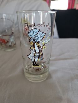 1972 Holly Hobby Collector Glasses From American Greetings Thumbnail