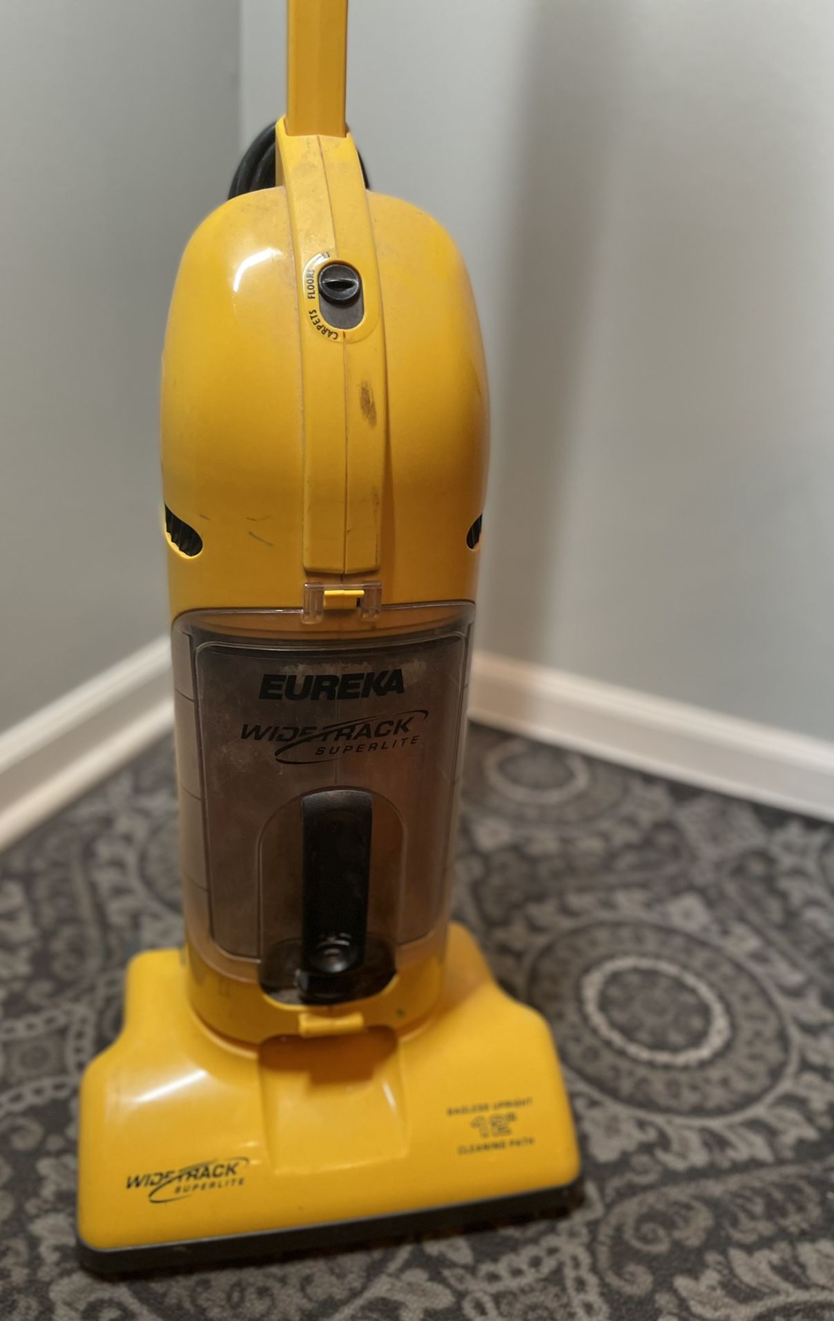 EUREKA Widetrack Superlite Bagless Upright 12” Cleaning Path Vacuum