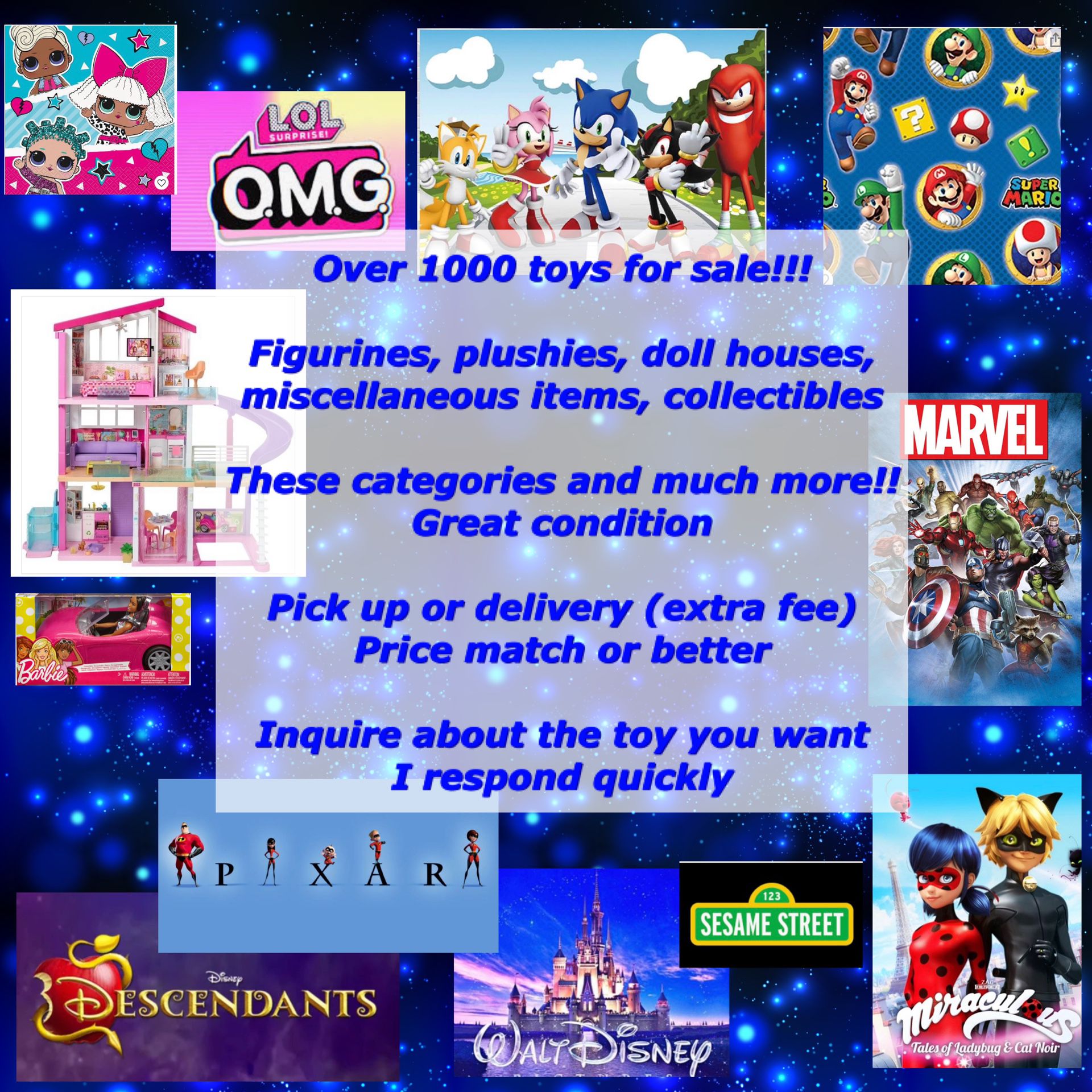 Disney Pixar Toys And More (see full post)