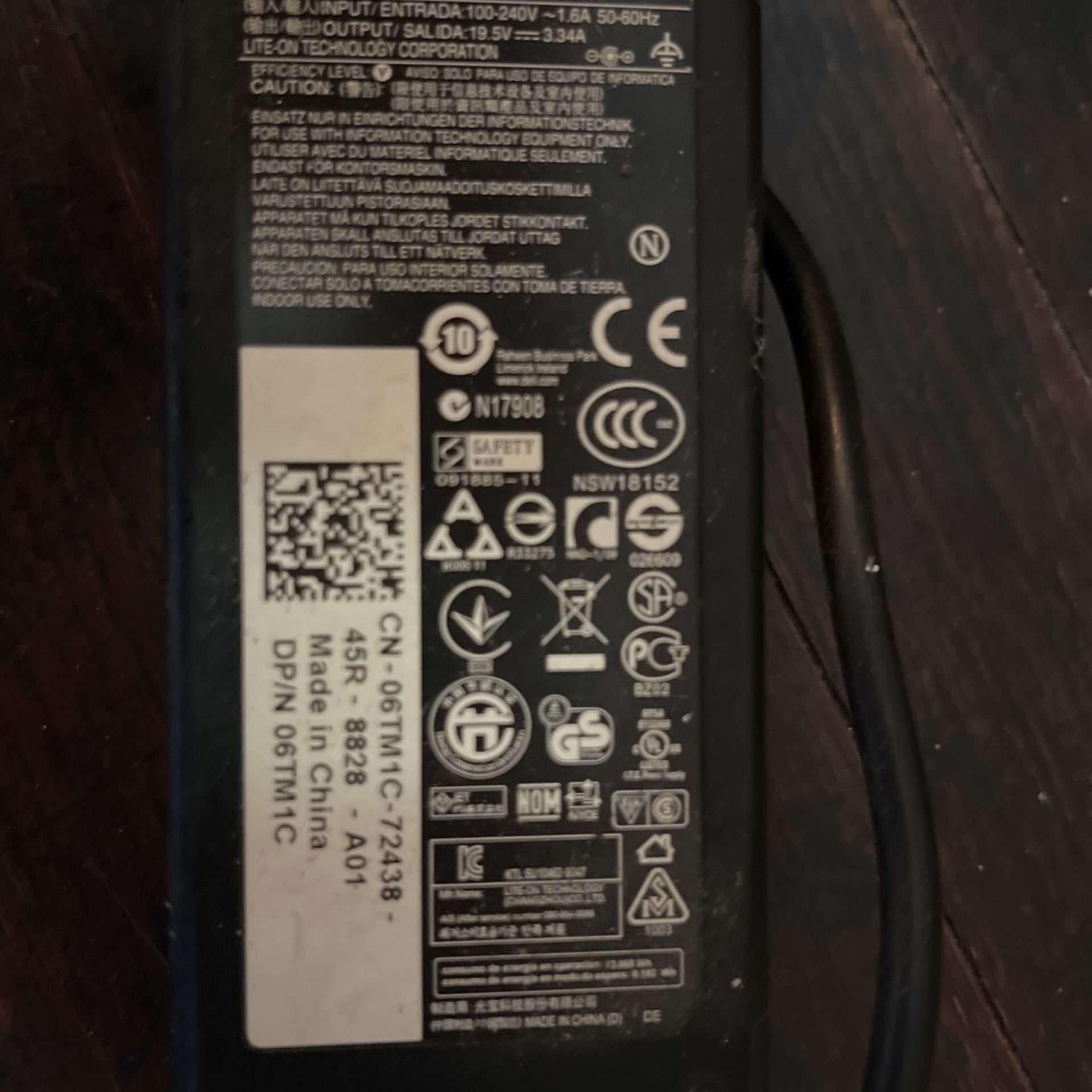 Dell Labtop Charger 