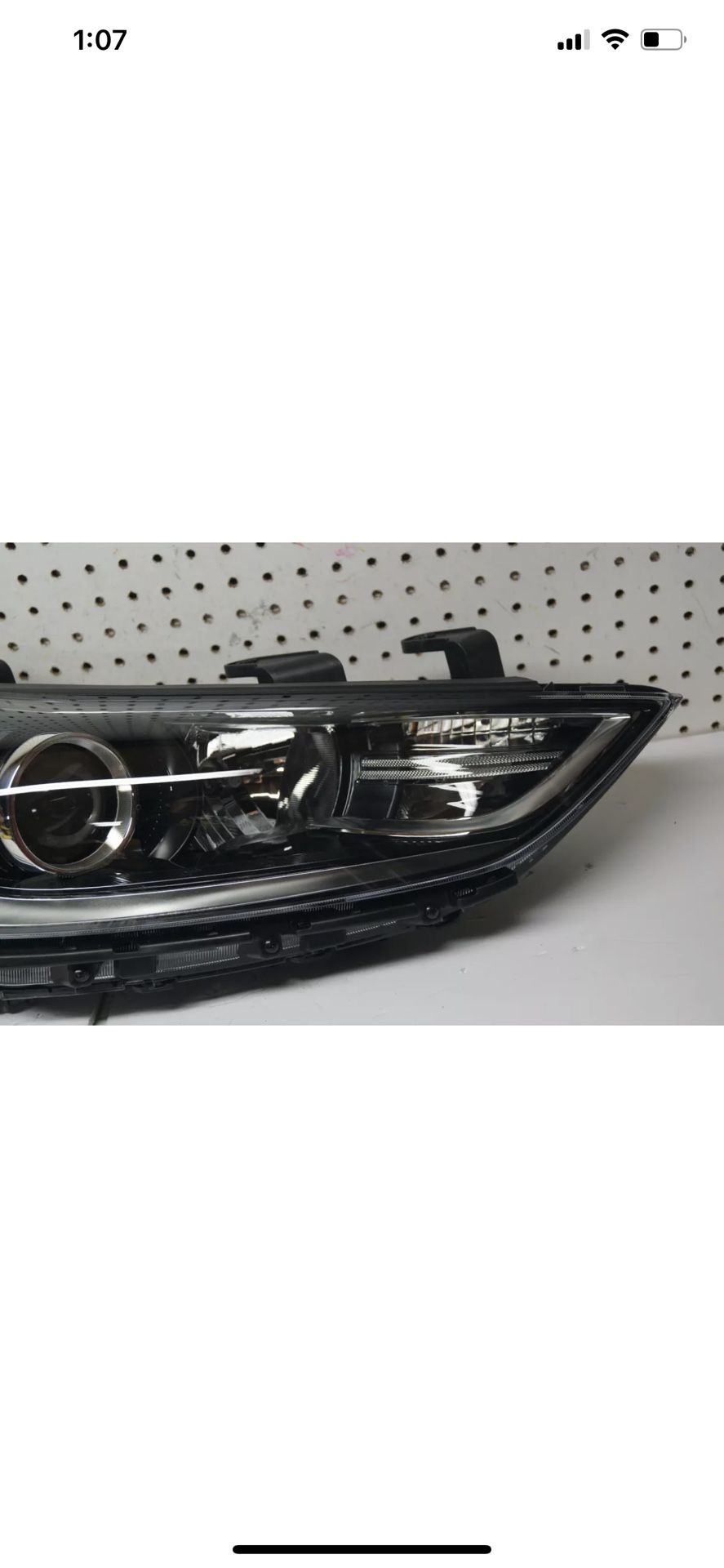 2016 2018 HYUNDAI ELANTRA RIGHT SIDE HEADLIGHT OEM