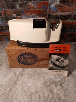 Vintage 1950s Electric Knife Sharpener By Cory  Thumbnail
