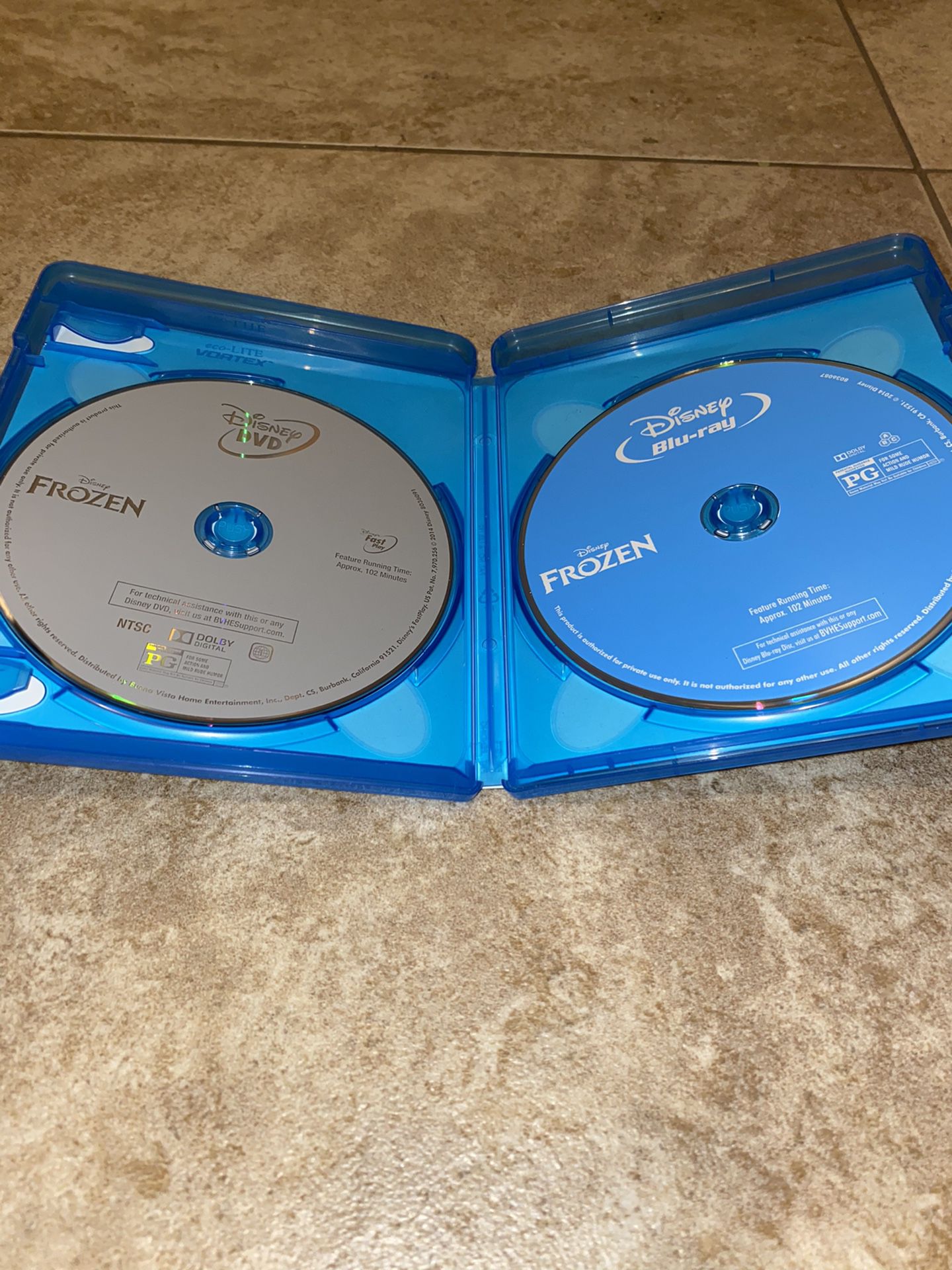 Frozen Blu Ray & DVD